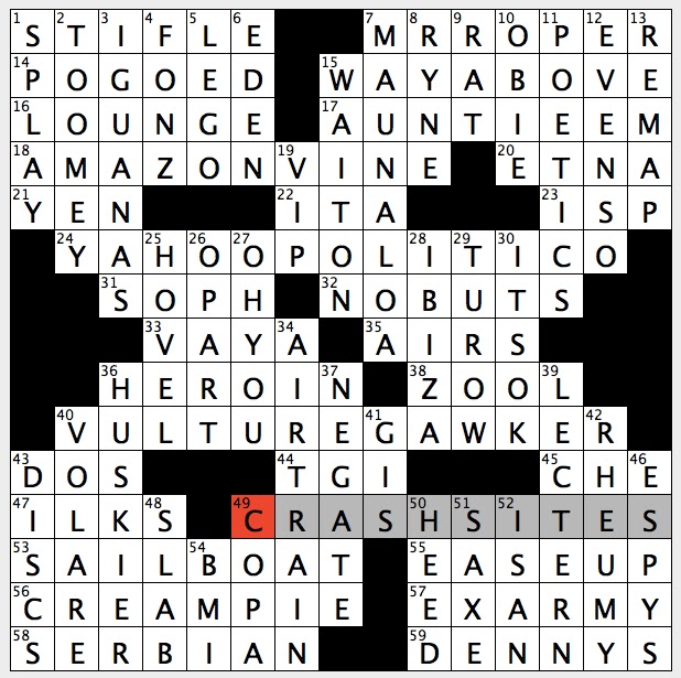 Crash Before Dinner？ NYT Crossword Puzzle Answer Revealed!