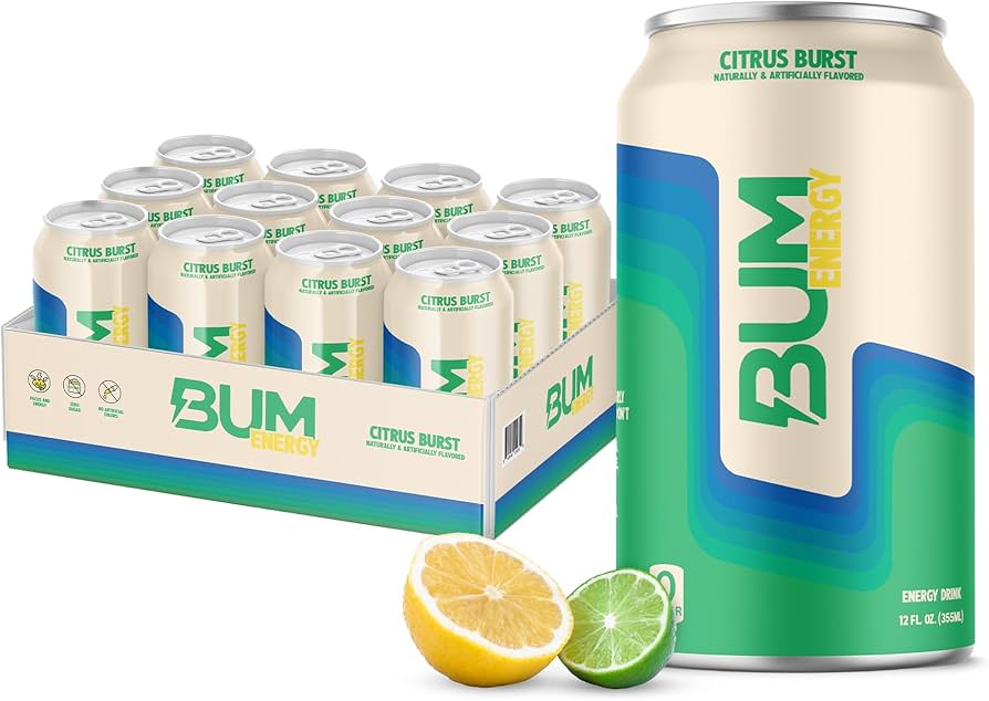 Enhance Focus Naturally with BUM Energy Drink – Only 5 Calories!