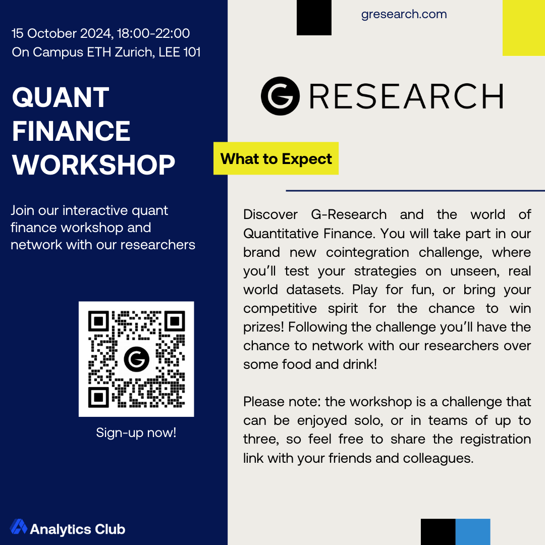 Quant Networking Dinner： Expand Your Data Science Connections