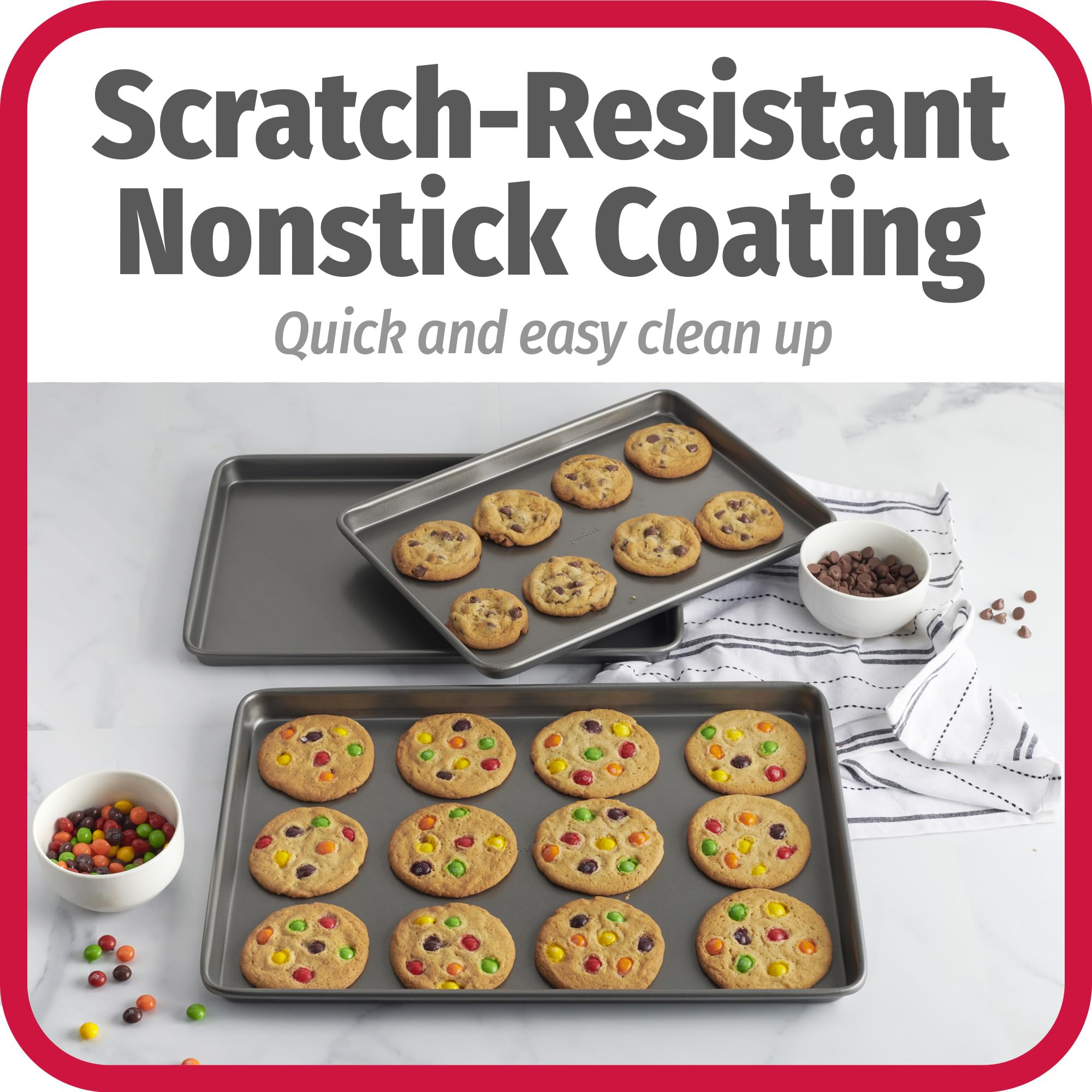 Best Cookie Trays for Perfect Baking： Nonstick, Durable & Affordable Options