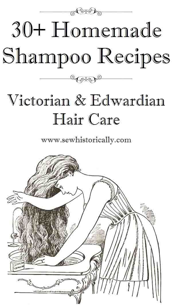 Regency Era Shampoo Recipes: Natural Hair Care from the 1800s