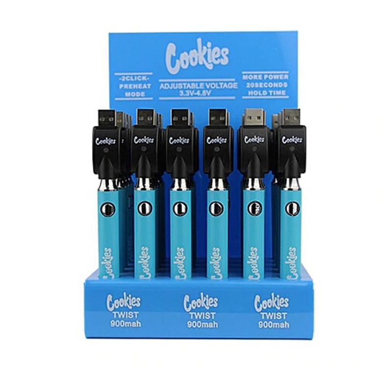 Cookies Twist Battery: Adjustable Voltage 510 Battery for Ultimate Vaping Experience