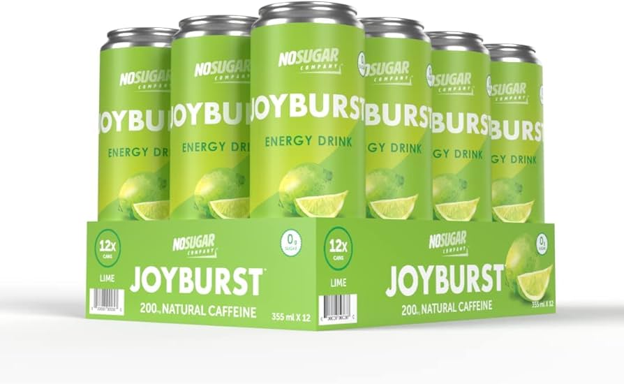 Joyburst Energy Drink: Natural, Sugar-Free, and Packed with Antioxidants