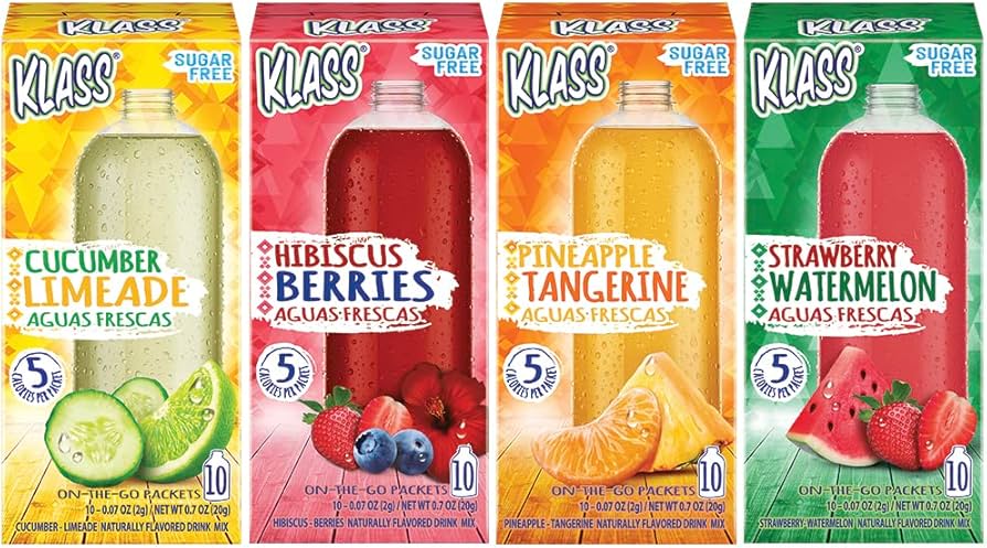 Klass Drink Mix: Delicious and Refreshing Fruit Flavors for Every Taste