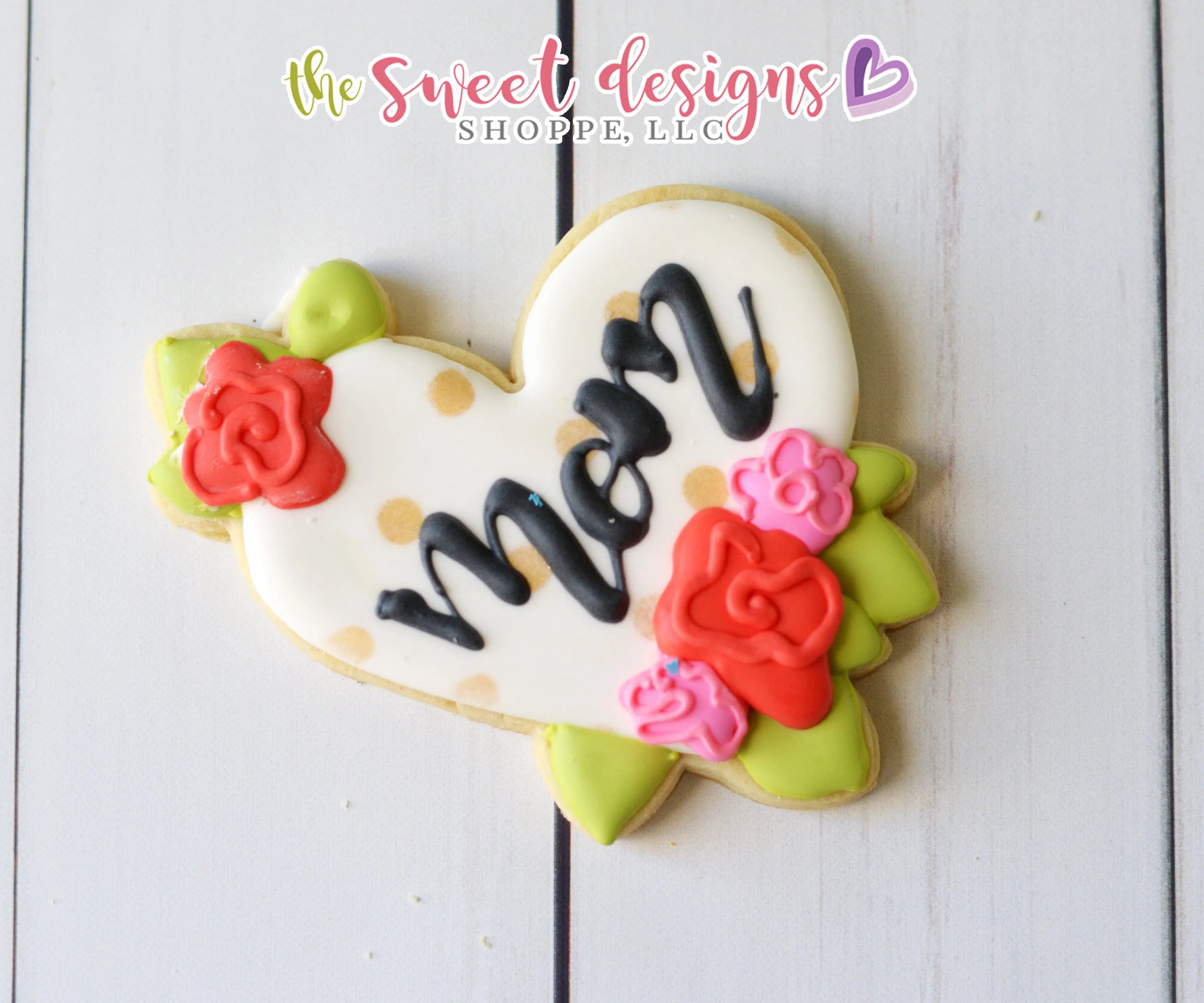 Buy Floral Heart Cookie Cutter – Custom Designs for Your Sweet Treats