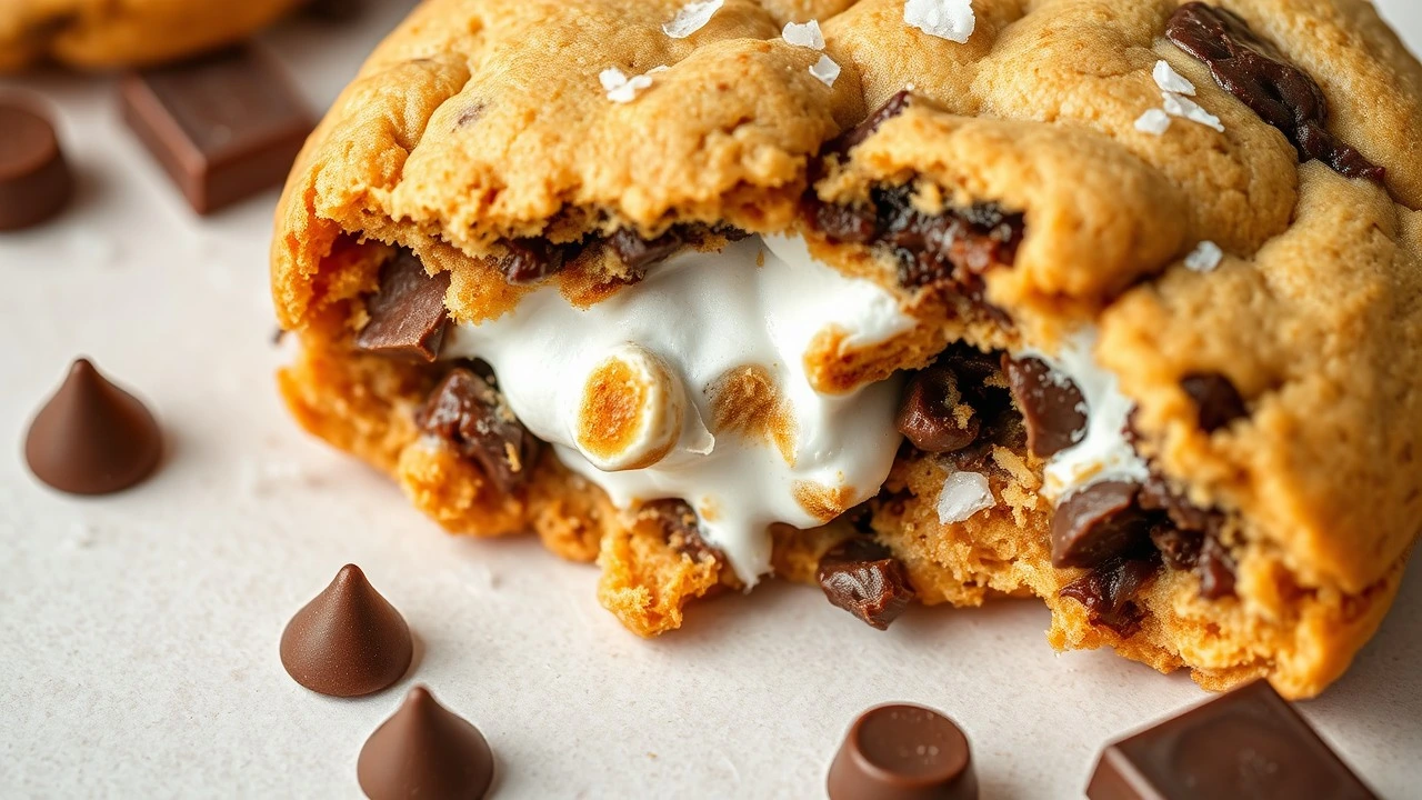 Chips Ahoy Smores Cookie Recipe with Marshmallow Fluff – A Sweet Twist on a Classic Treat