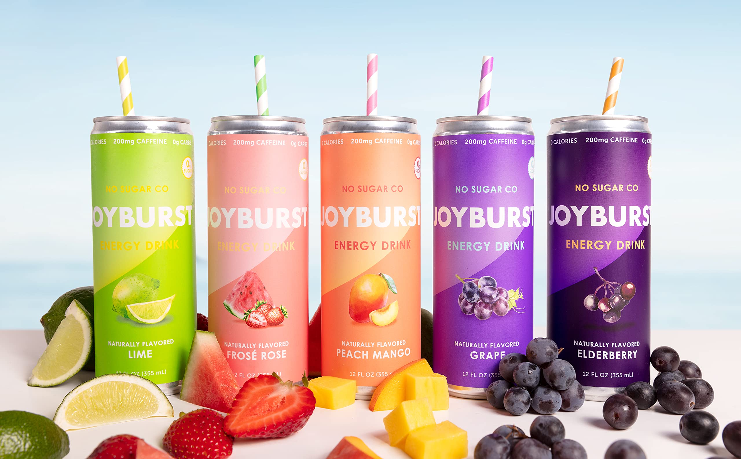 Joyburst Energy Drink: Natural, Sugar-Free, and Packed with Antioxidants