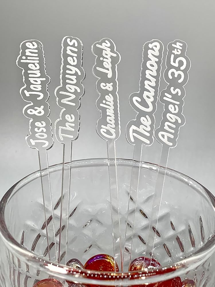 Buy Custom Drink Stirrers Online – Perfect for Events and Personalized Gifts