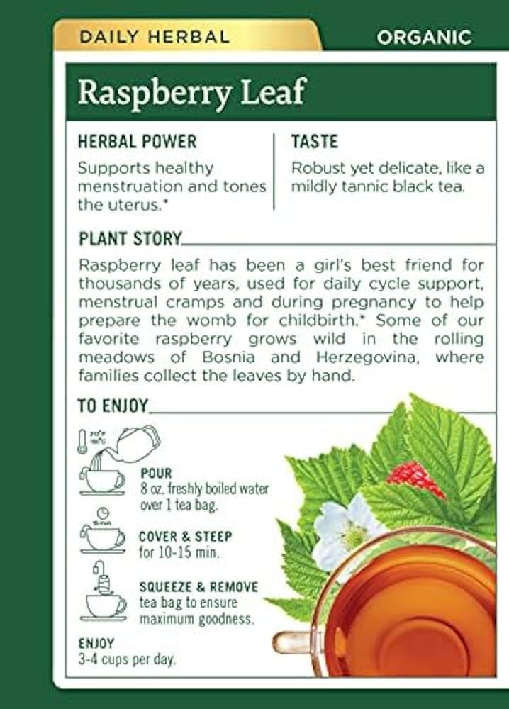 The Health Benefits of Raspberry Leaf Tea Drink: Is It Safe and Effective?