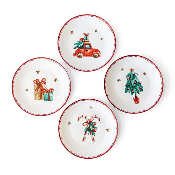 holiday appetizer plates