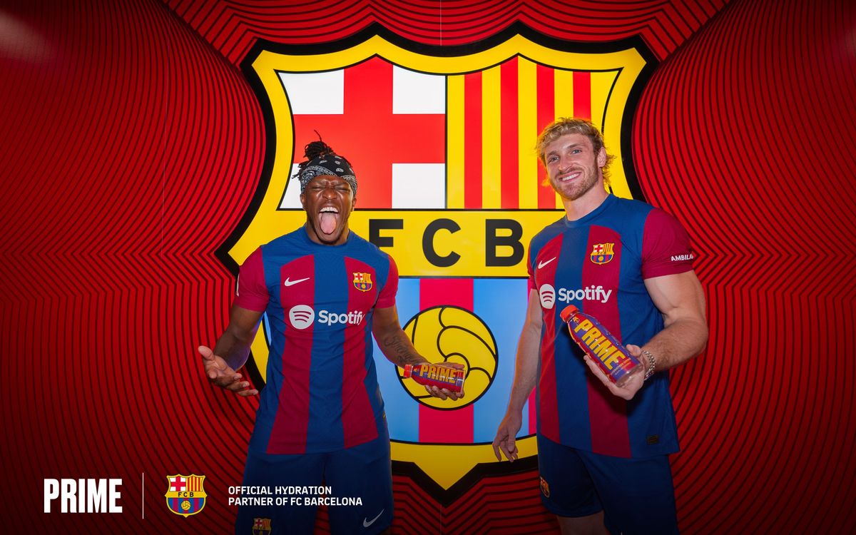 Prime Drink Becomes FC Barcelonas Official Hydration Partner for 3 Seasons