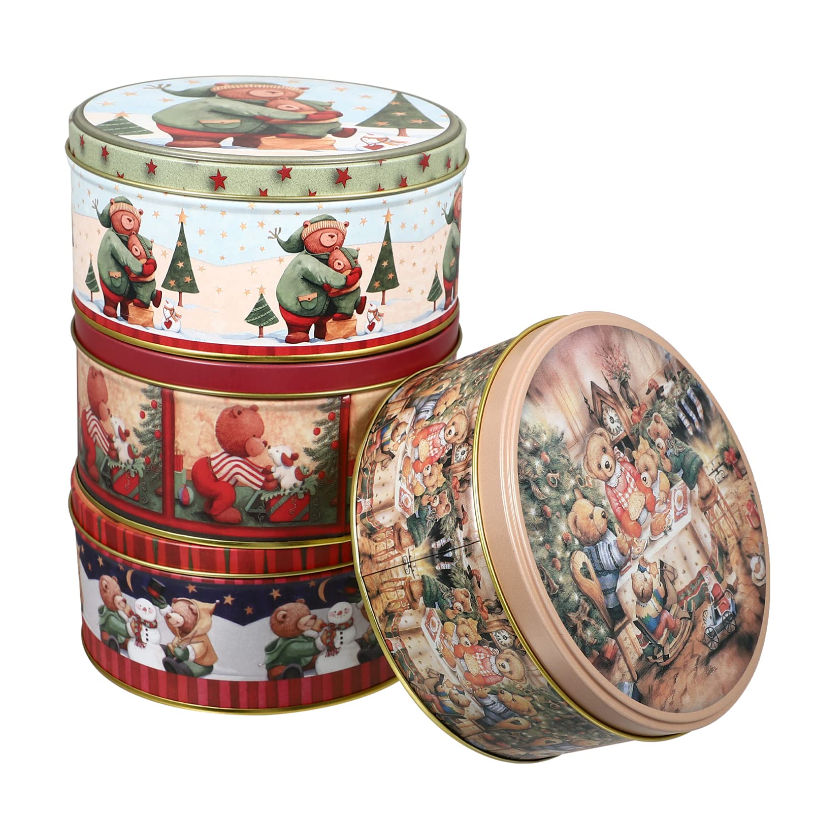 Christmas Cookie Tins - Decorative Storage Options for Seasonal Cookies