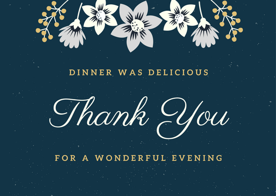 Sample Thank You Note For Dinner Party: 40+ Options to Show Gratitude