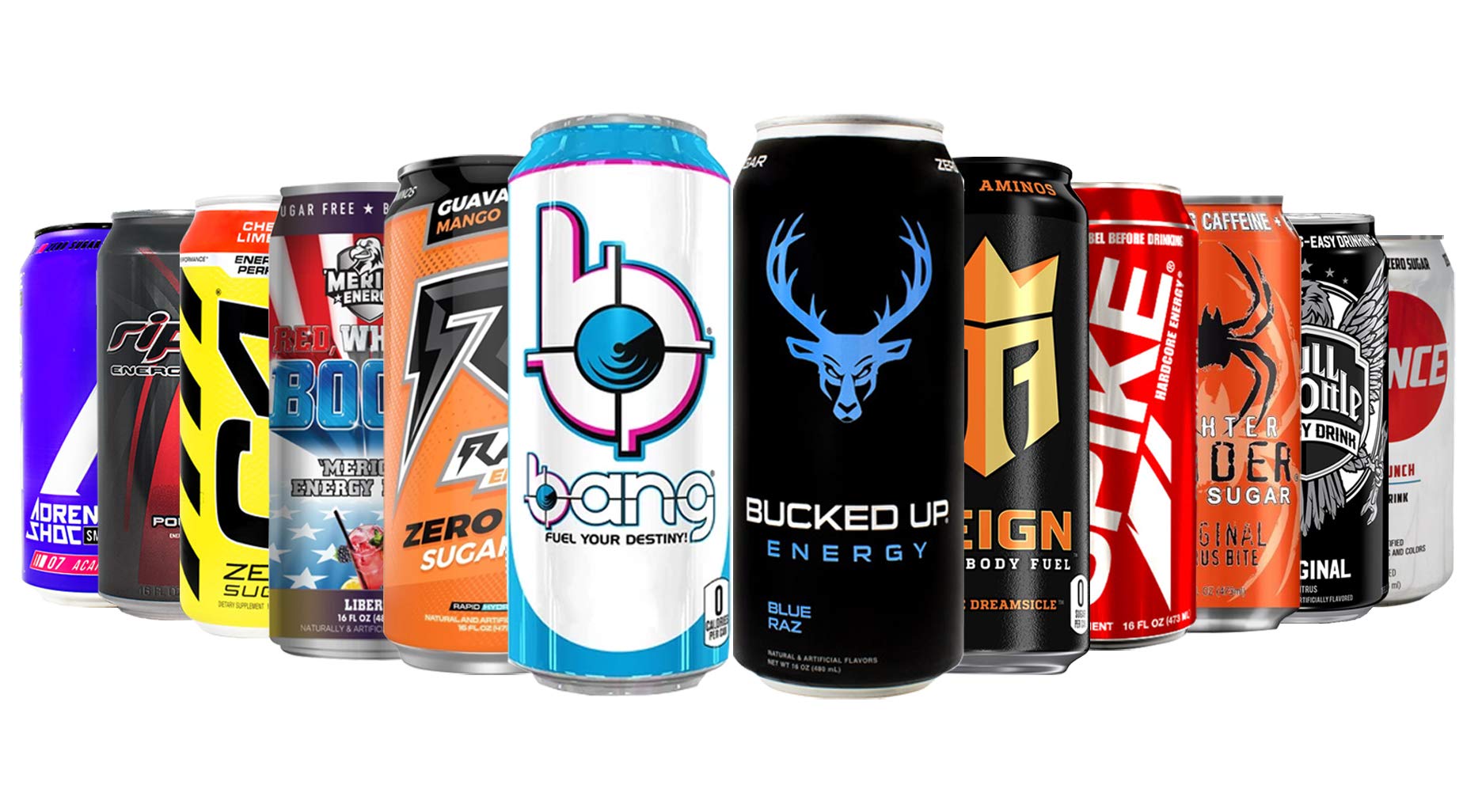 branded energy drinks