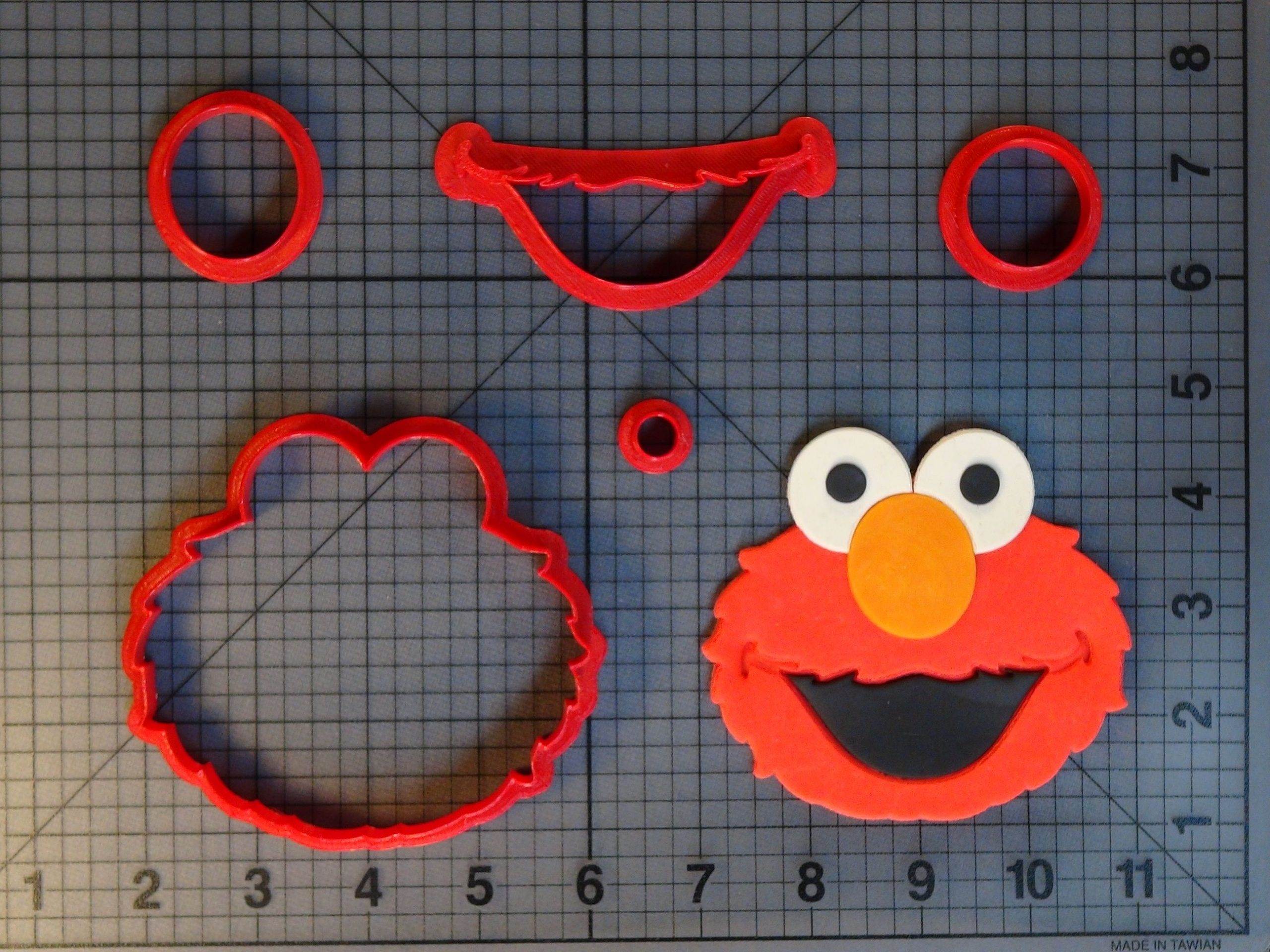 Unique Sesame Street Cookie Cutters – Perfect for Themed Baking Fun!