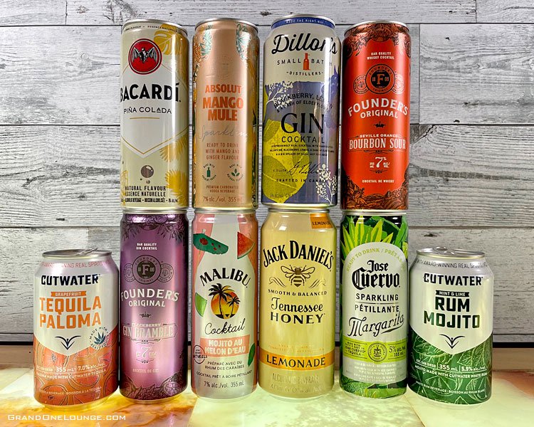 Best Canned Drinks： Top Ready-to-Drink Cocktails with Premium Flavors