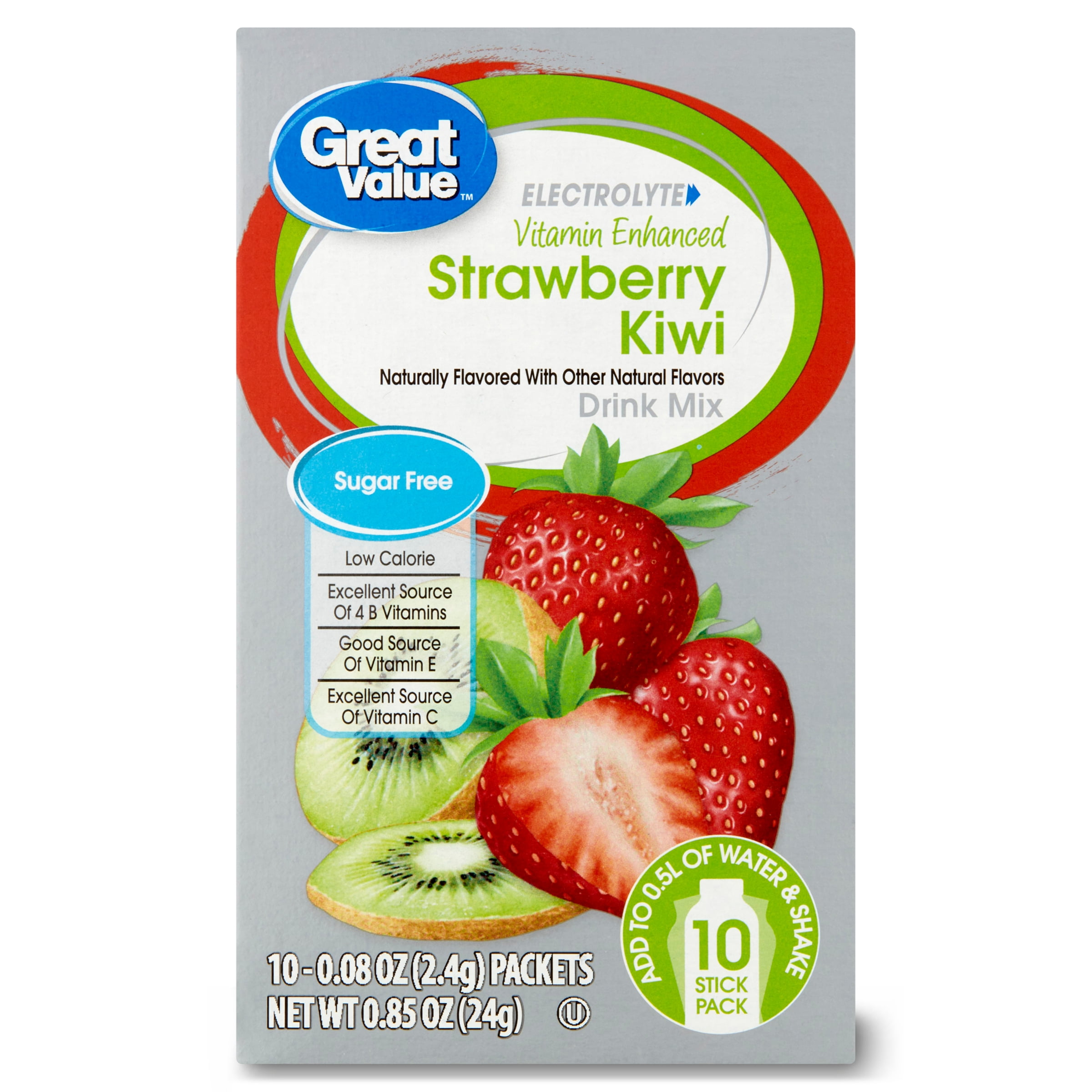 Get Kiui Strawberry Naturak Fraveer with Electrulytes Drink Mix Delivered Today