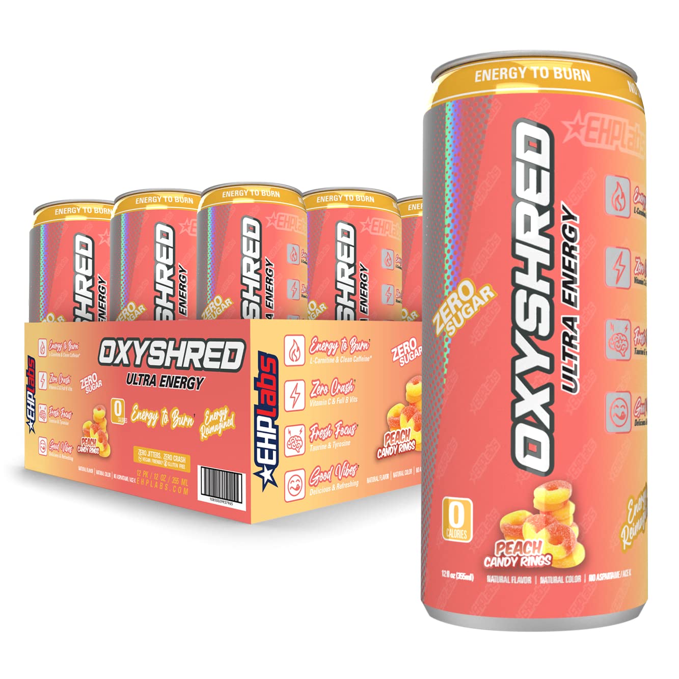 OxyShred Energy Drink: Boost Your Workout & Focus