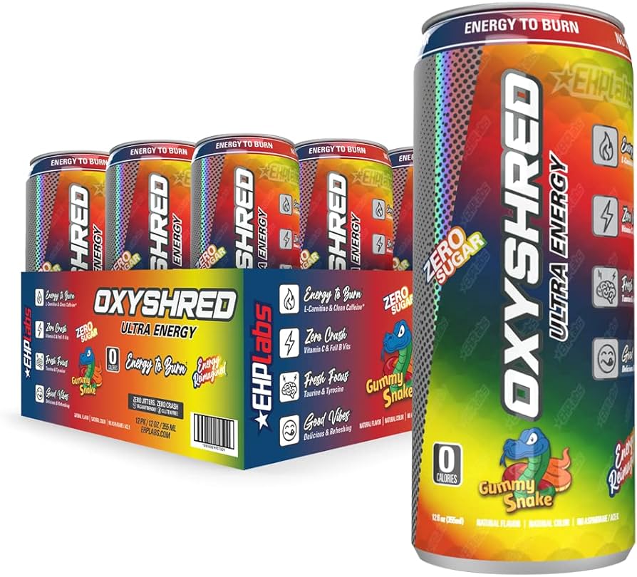 OxyShred Energy Drink: Boost Your Workout & Focus