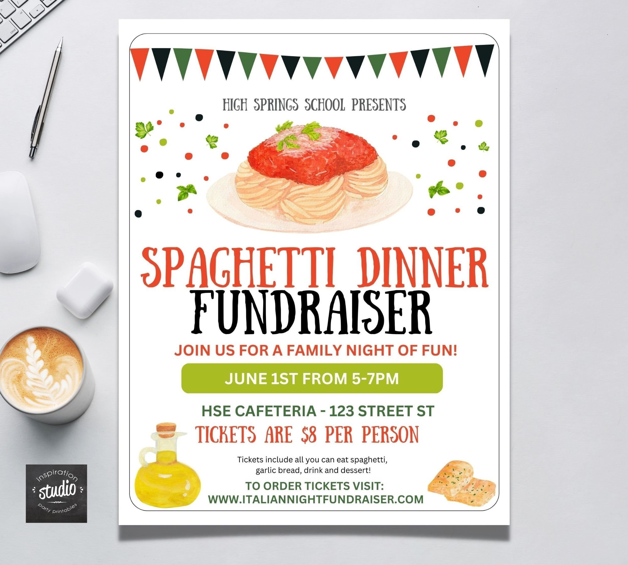 Join Us for the Sugar Springs Spaghetti Fundraiser Dinner and Make a Difference