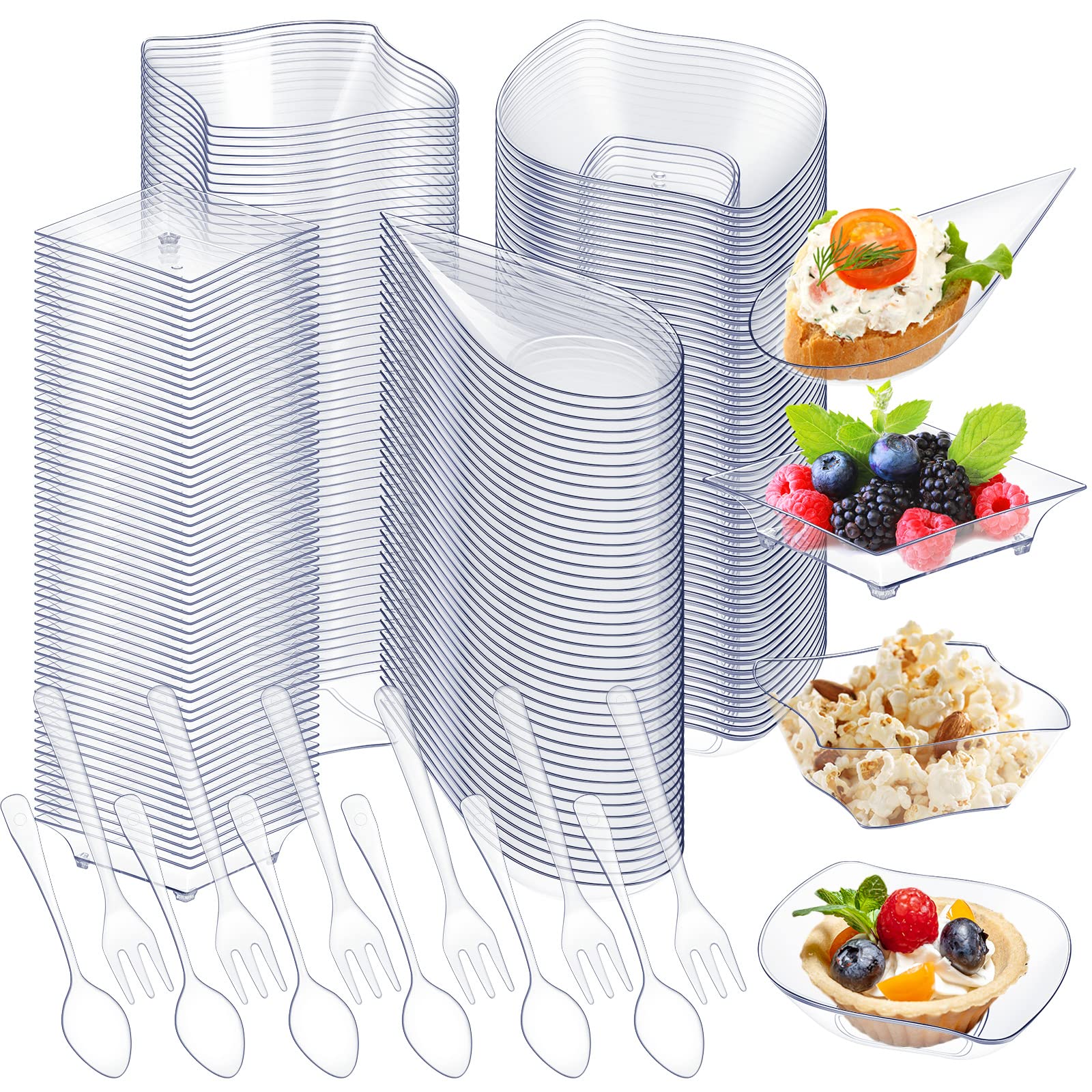 disposable appetizer plates