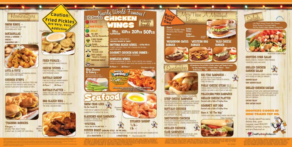 Hooters Drink Menu 2024: Top Cocktails, Draft Beer, and Specialty Drinks