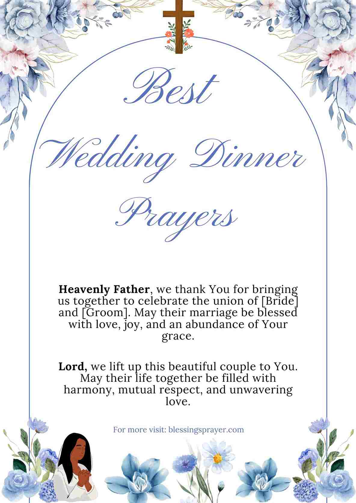 Heartfelt Wedding Dinner Prayer for Blessings and Joyful Union