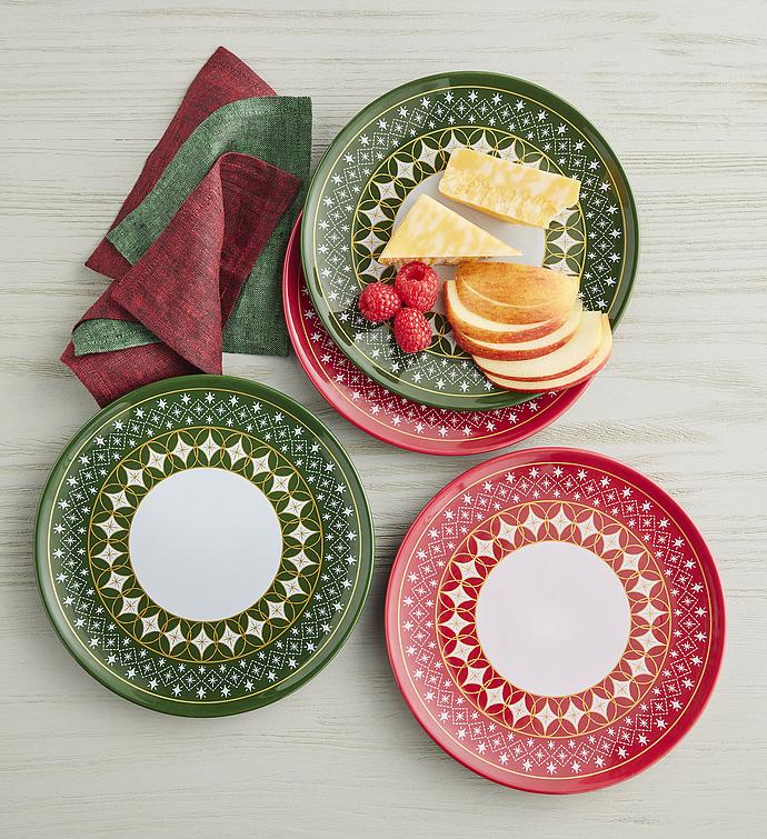 holiday appetizer plates