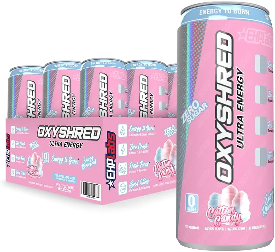 OxyShred Energy Drink: Boost Your Workout & Focus