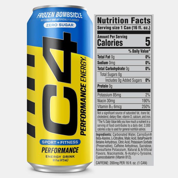 Discover the Powerful Ingredients in C4 Energy Drink