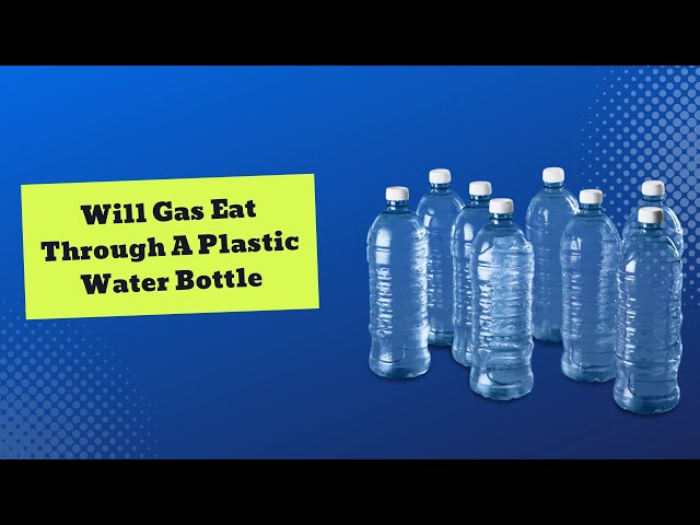 Can I Use a Plastic Gas Container for Drinking Water? The Risks Explained