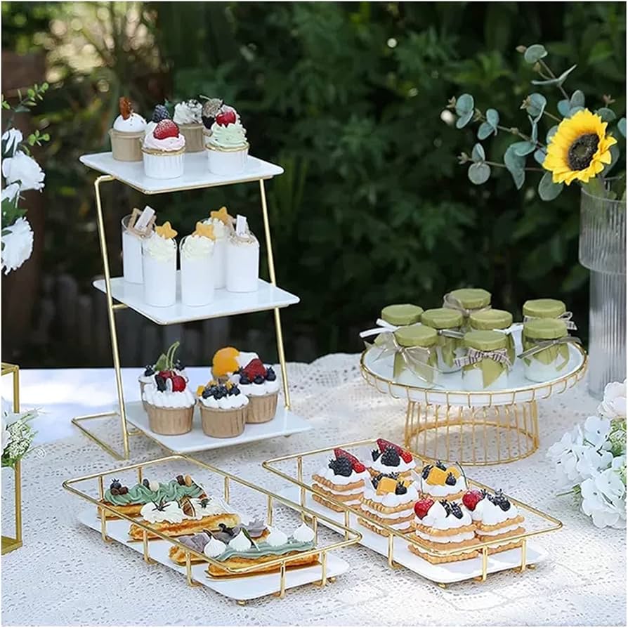 Elegant Dessert Table Stands for Stylish Displays