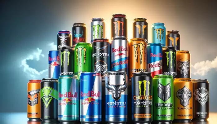 branded energy drinks