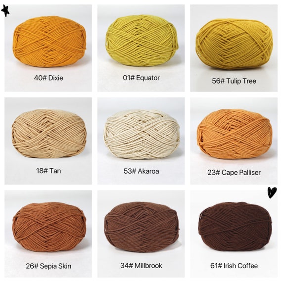 Explore Premium Cookies Cotton Yarn for Knitting and Crochet Projects