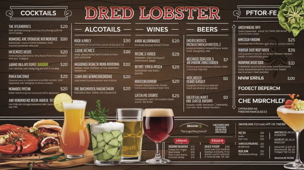 Yummy Red Lobster Drink Menu: Find Your Perfect Cocktail