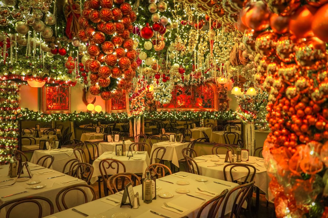 Enjoy a Magical Christmas Dinner in New York:  Top Picks for 2023