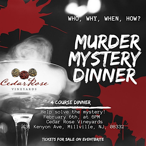 Murder mystery dinner NJ: Where to go for thrills and chills