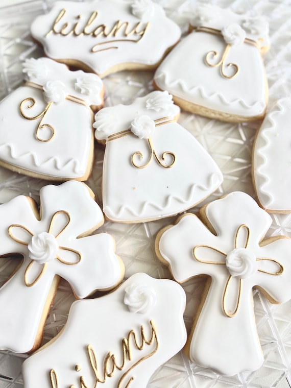 Custom Baptism Cookies: Unique Gifts for Special Day