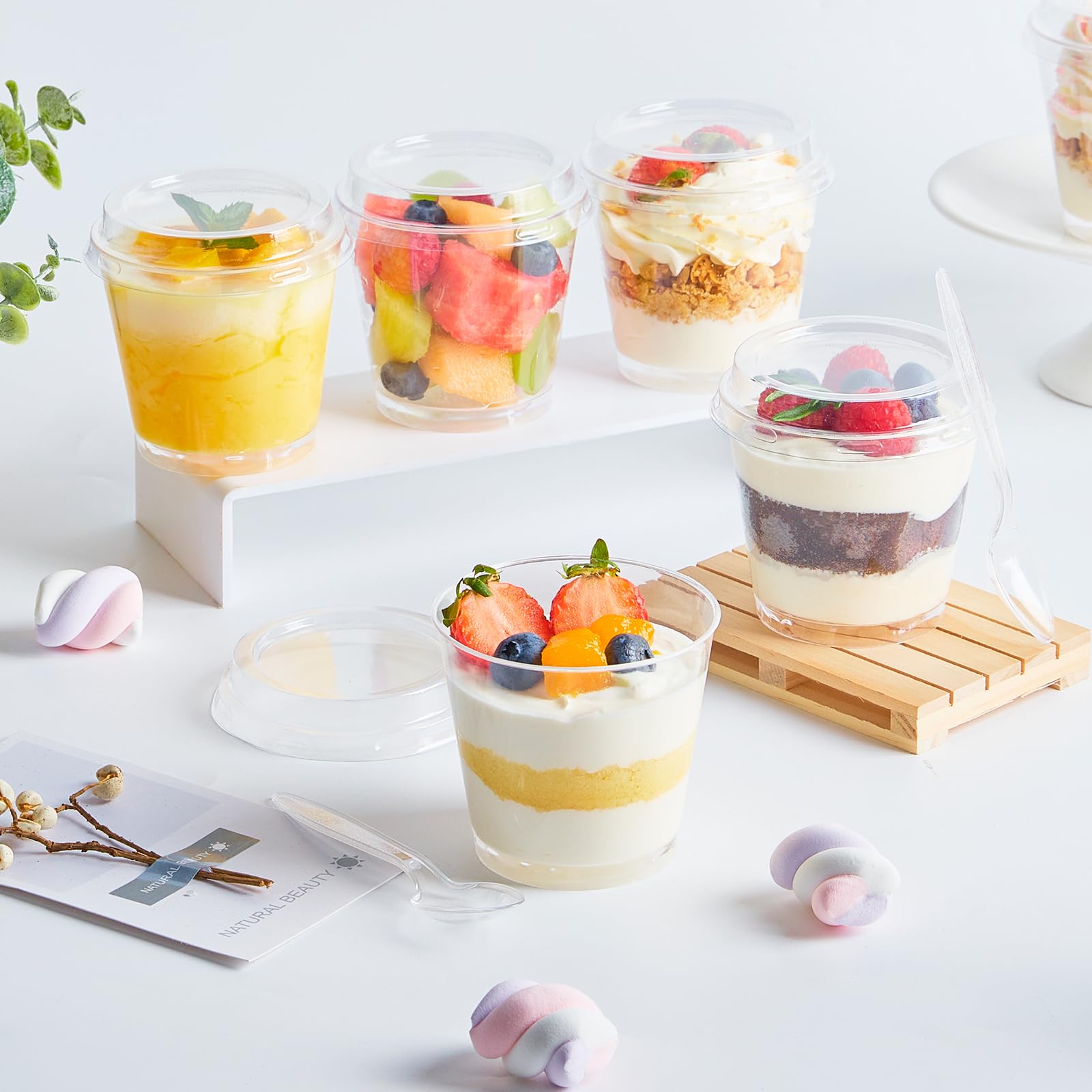 Mini Plastic Dessert Cups With Lids (Shop the Cutest Styles Online)