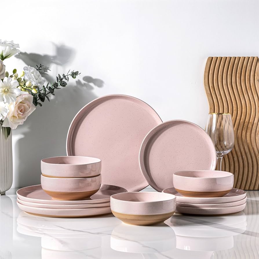 Stoneware Dinner Plates: Microwave & Dishwasher Safe Options