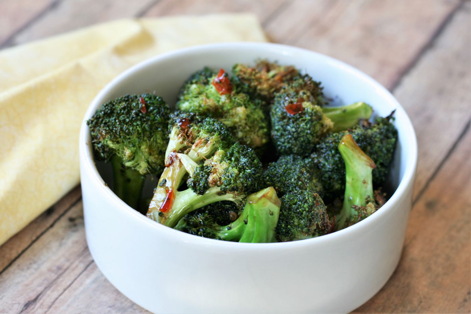 Air fry broccoli with chili glaze recipe: The best method for crispy results!