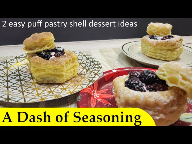 Quick and Delicious: Puff Pastry Shells Recipes