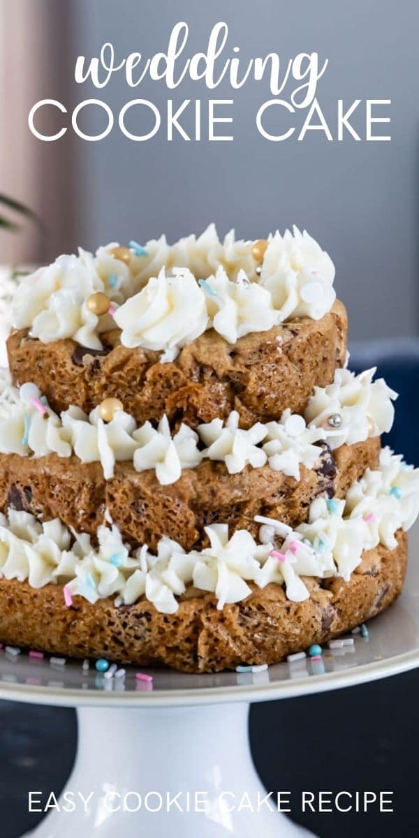 How to Make a Delicious Cookie Cake Wedding Cake at Home