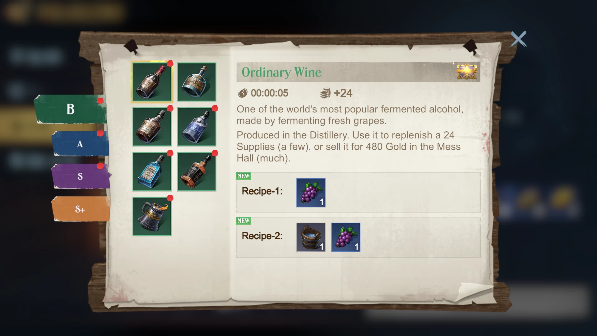 Unlock Sea of Conquest Distillery Recipes Today