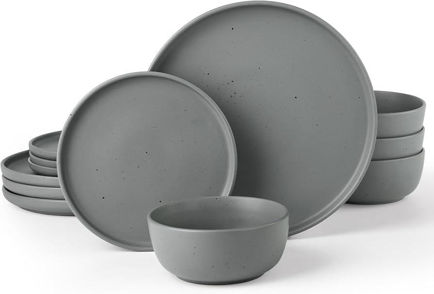 Stoneware Dinner Plates: Microwave & Dishwasher Safe Options