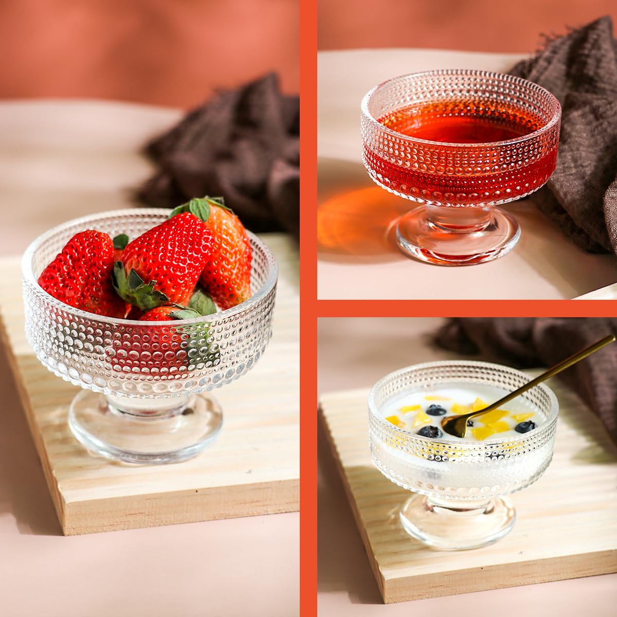 Upgrade Your Dessert Game with These Elegant Glass Dessert Cups