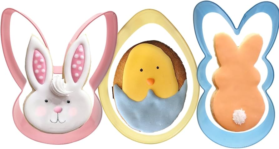 Cute Easter Cookie Cutters: Bunnies, Eggs, and More