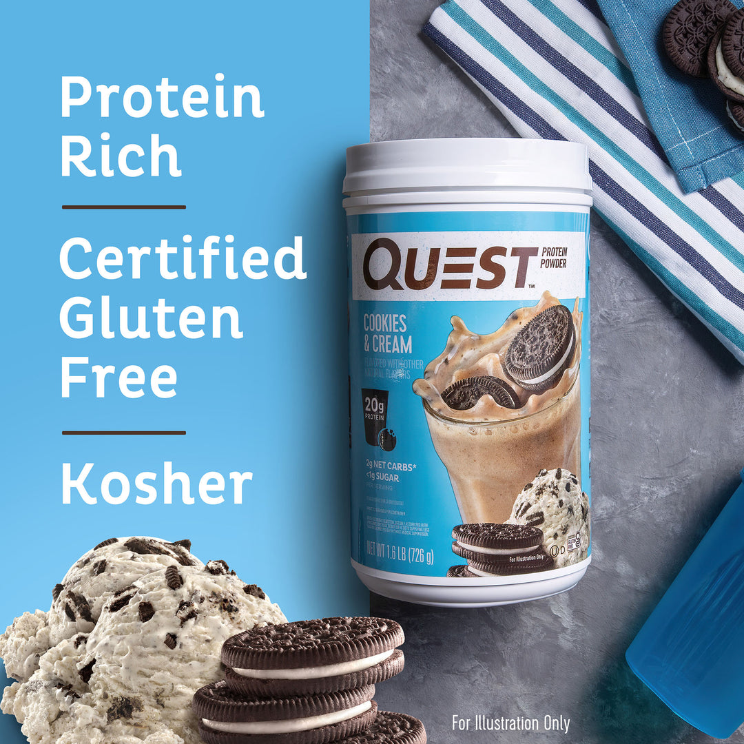 Try These Cookies and Cream Protein Powder Cookies Today