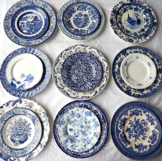 Upgrade Your Tableware with Blue and White Dinner Plates Now