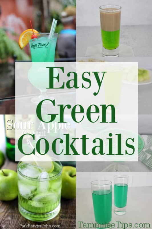 Drinks with green color tabs: Simple guide to make refreshing drinks at home.